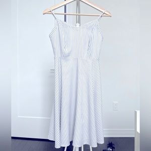 Old Navy Striped Fit & Flare Dress